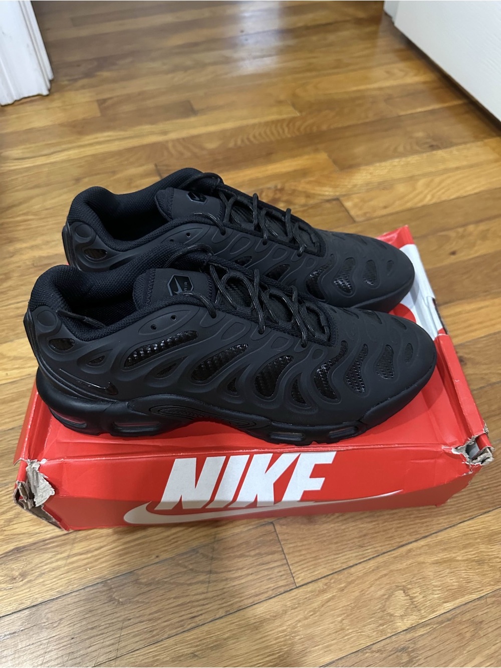 *New* Nike Air Max Plus Drift Men Black (HF0785-001) Size 10